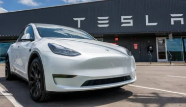 Tesla EV Charging Station