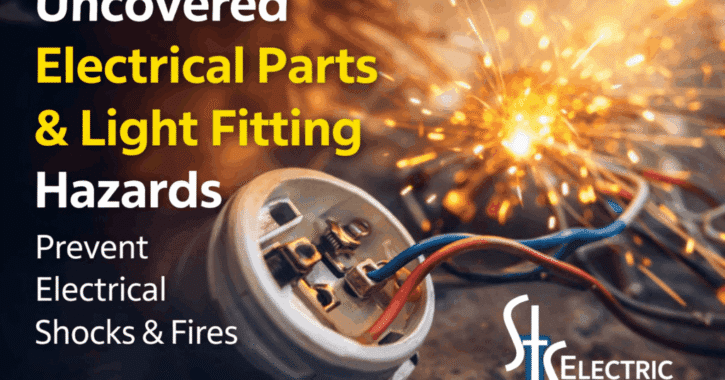 Uncovered Electrical Parts